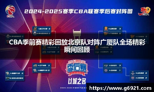CBA季前赛精彩回放北京队对阵广厦队全场精彩瞬间回顾